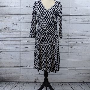 Renee C dress v neck line stile # 3457DRD cut 1711